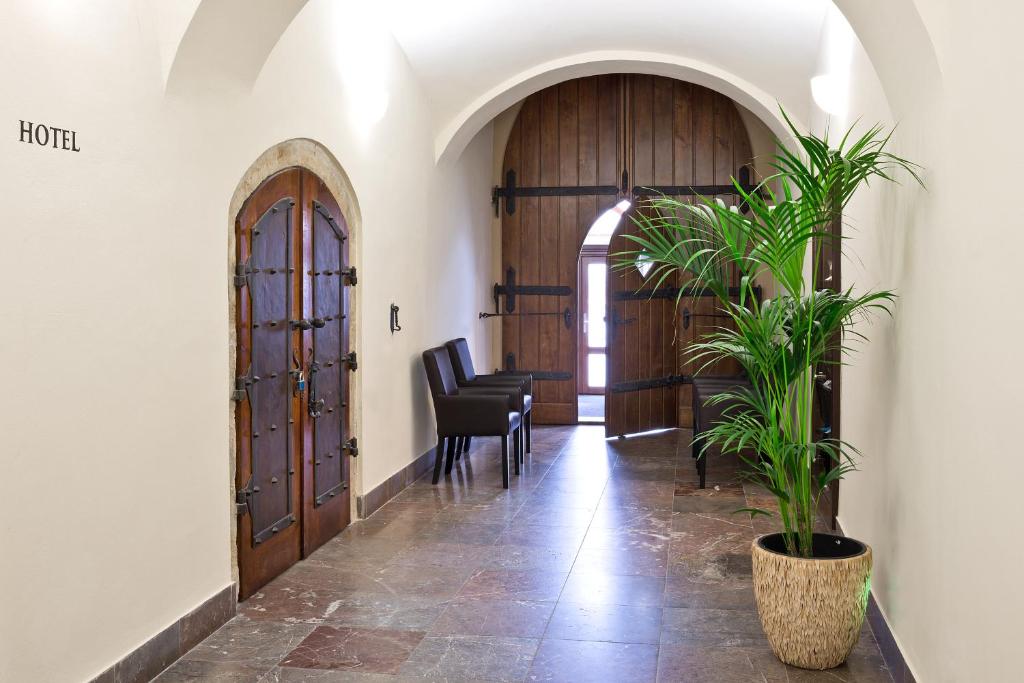Posezení v ubytování Hotel U Hada Žatec
