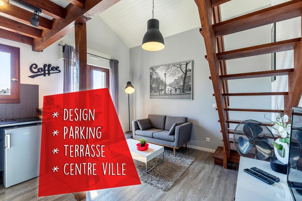 DUPLEX DESIGN TERRASSE - Parking