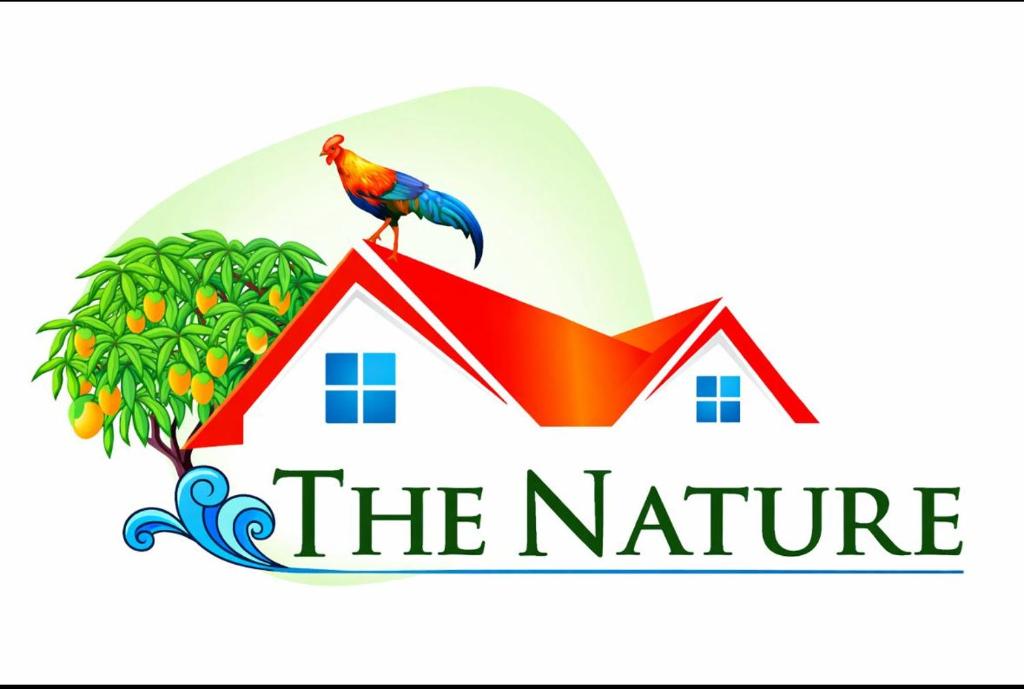 a bird perched on top of a house with a tree at The Nature in Tangalle
