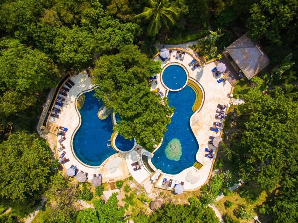 Bazén v ubytování Sensi Paradise Beach Resort nebo v jeho okolí