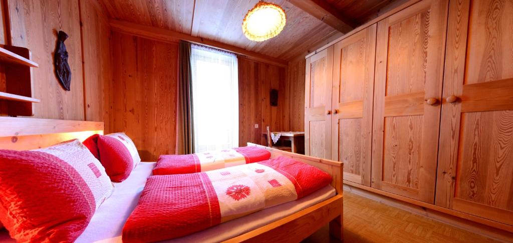 Postel nebo postele na pokoji v ubytování Haus Mitterrutzner