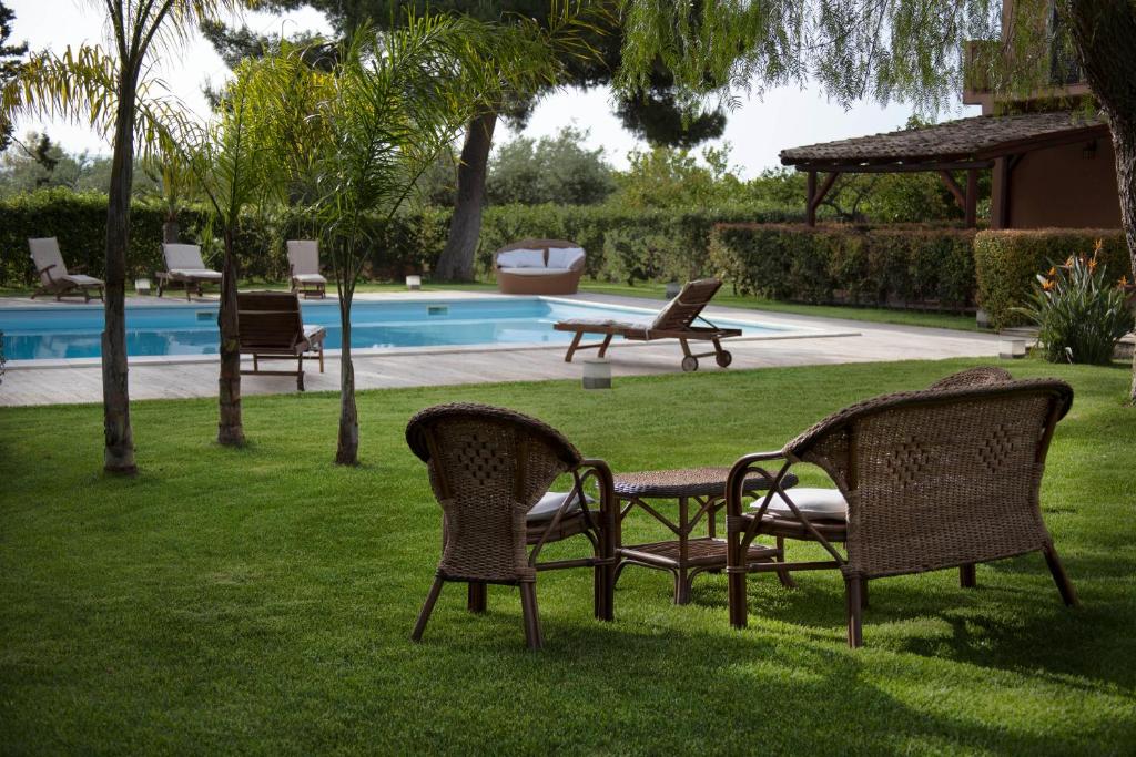 Bazén v ubytování B&B Villa Seta nebo v jeho okolí
