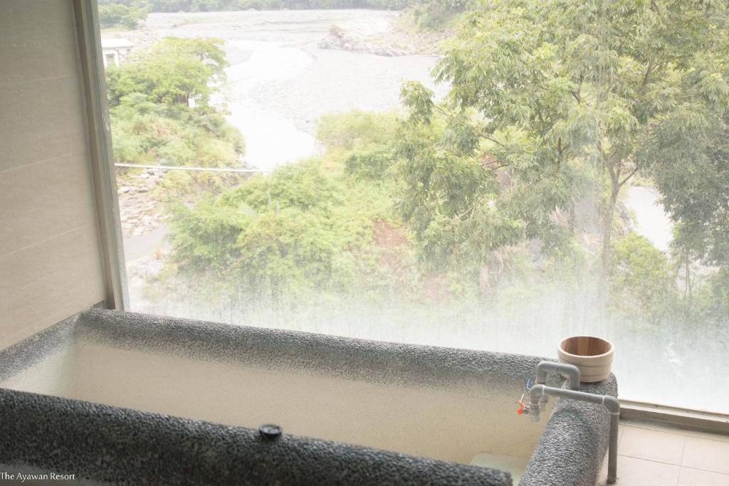 Balkón nebo terasa v ubytování Ayawan Hot Spring Resort