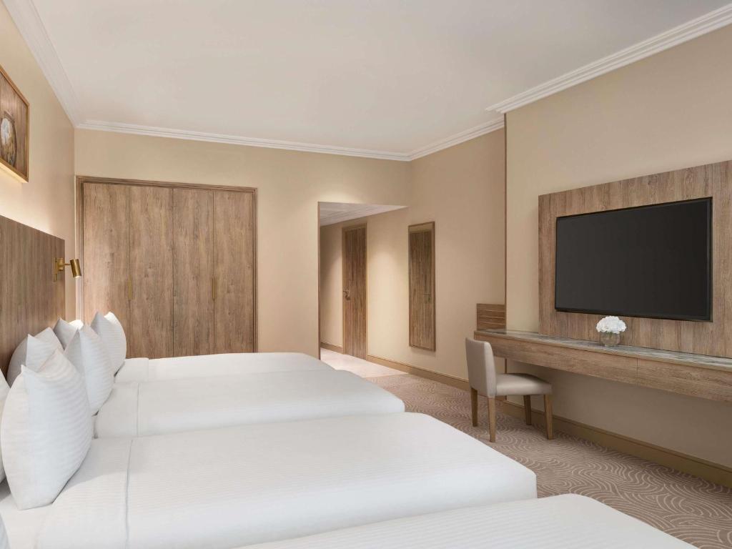 غرفة ممتازة مع بإطلالة على المدينة , 1 KING BED,