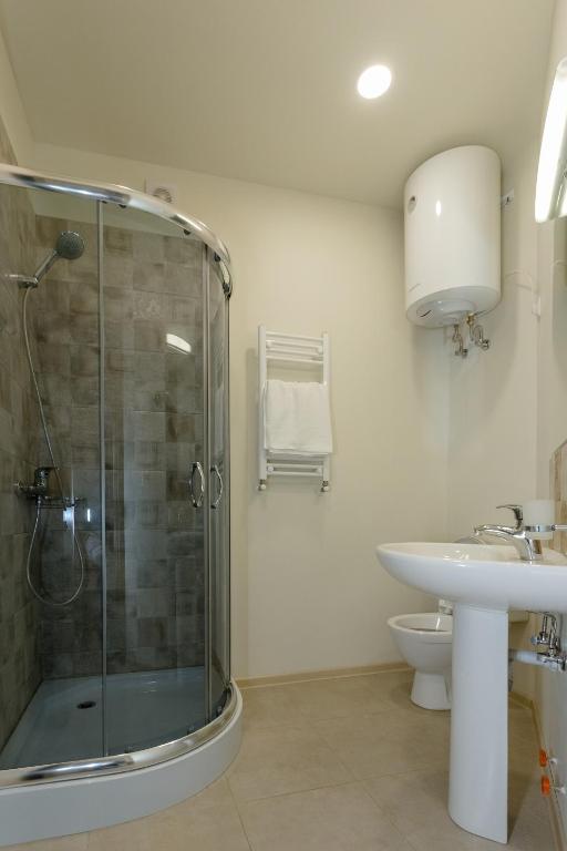 Koupelna v ubytování Mais Guest House