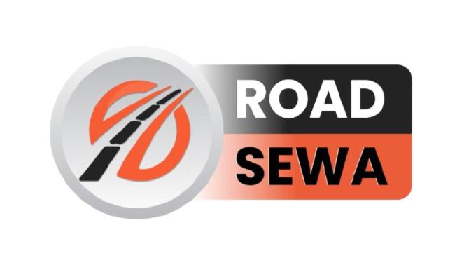 a road sign with the words road savana on it at Road Sewa in Bākhri Kharka