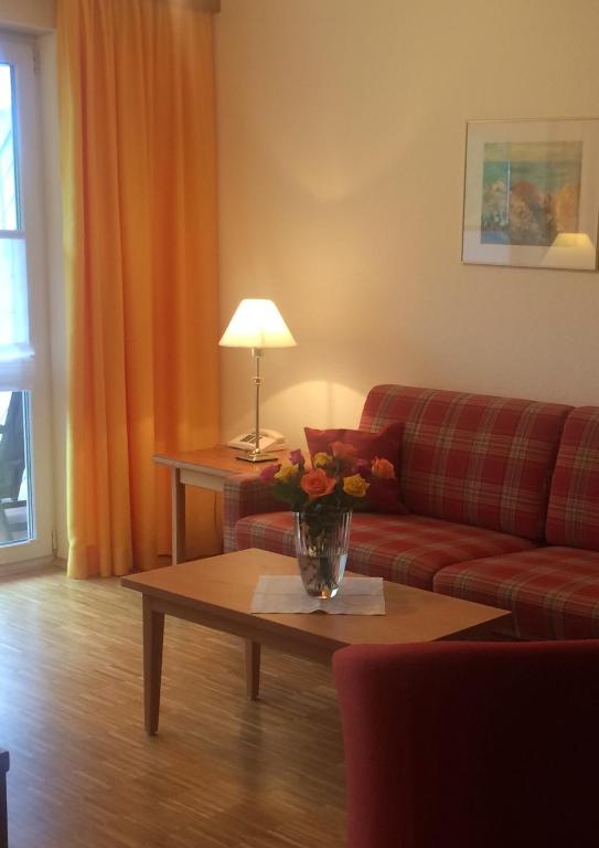Posezení v ubytování Ferienhaus Rheintalblick