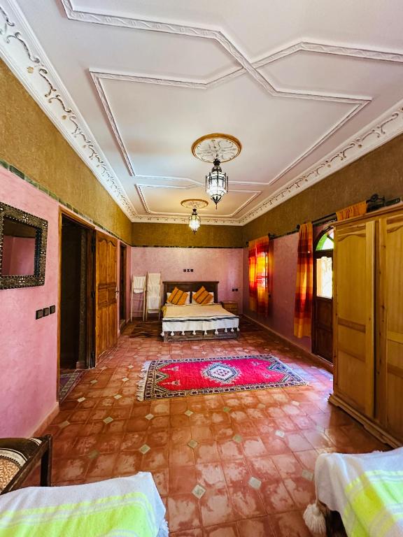 Riad Soleil du Monde - Chambre Familiale Avec Vue Sur Jardin