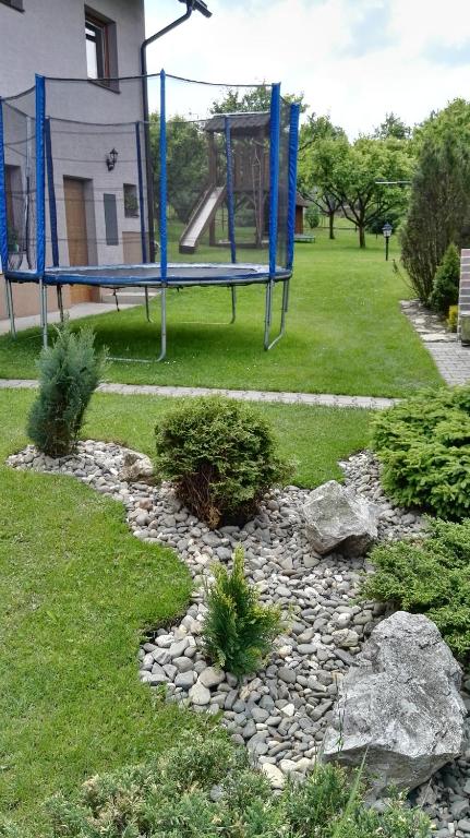 Zahrada ubytování Apartmány u tenisového kurtu