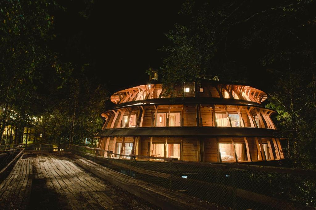 Edificio in cui si trova il lodge