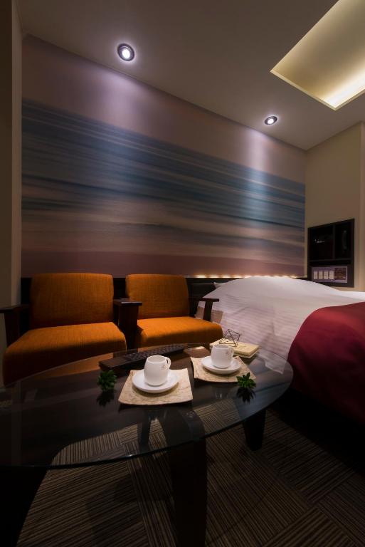 Posezení v ubytování The CALM Hotel Tokyo