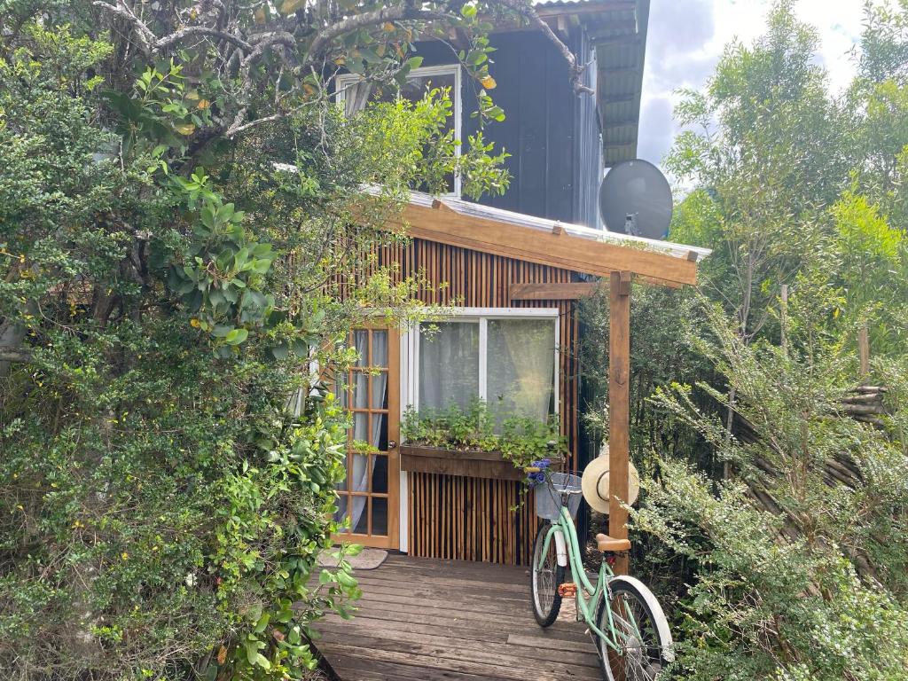 Natures Balcony Reclaimed Wood Cabin with Villarrica Volcano and Majestic Peak Views