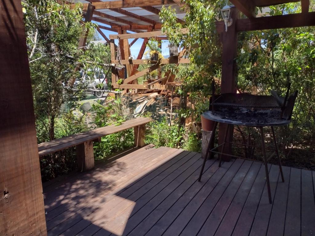 Natures Balcony Reclaimed Wood Cabin with Villarrica Volcano and Majestic Peak Views