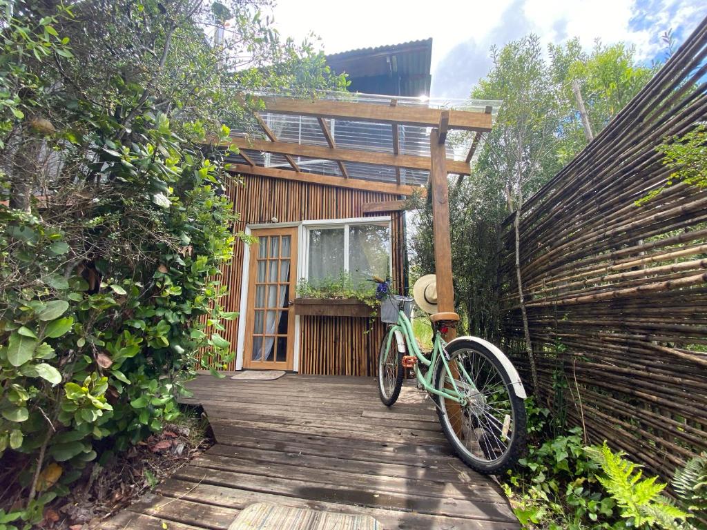 Natures Balcony Reclaimed Wood Cabin with Villarrica Volcano and Majestic Peak Views