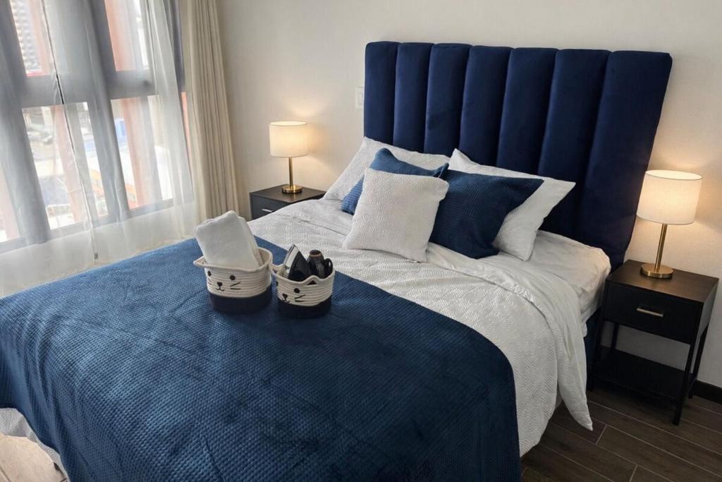 Llit o llits en una habitació de Edificio séptimo