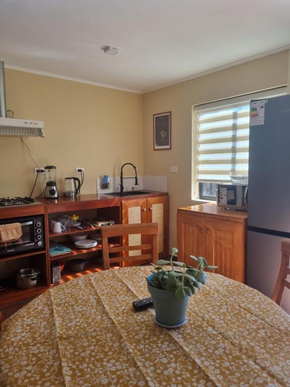 Cuina o zona de cuina de cabañas Dany