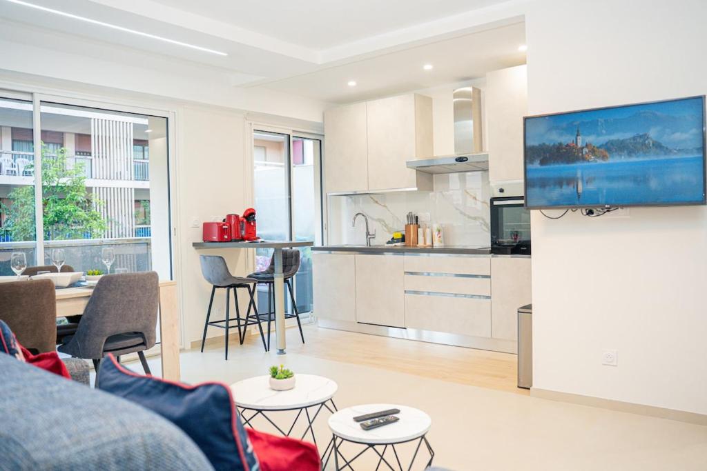 Sublime 2p - 10 min near beaches - Air conditioning - Garage