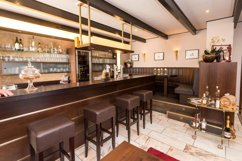 Lounge nebo bar v ubytování Hotel Tiek Superior