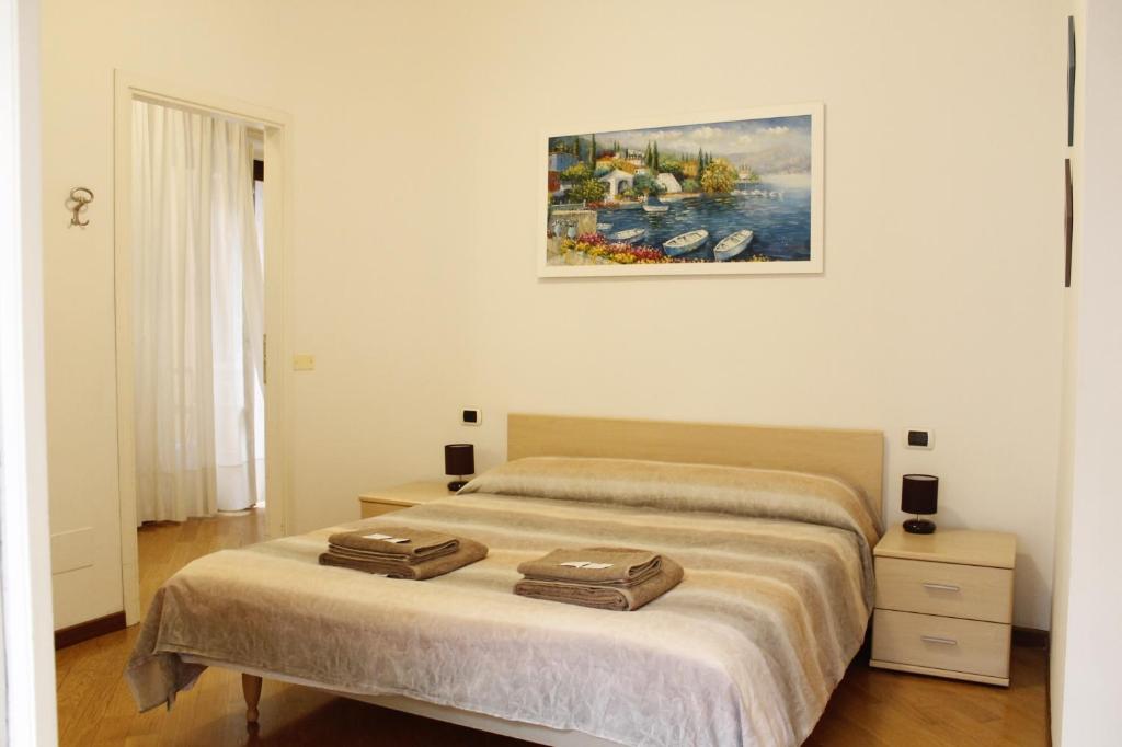 Posteľ alebo postele v izbe v ubytovaní Re Lear