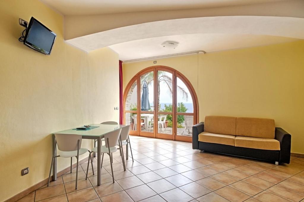A seating area at Le Terrazze Appartamenti Vacanze
