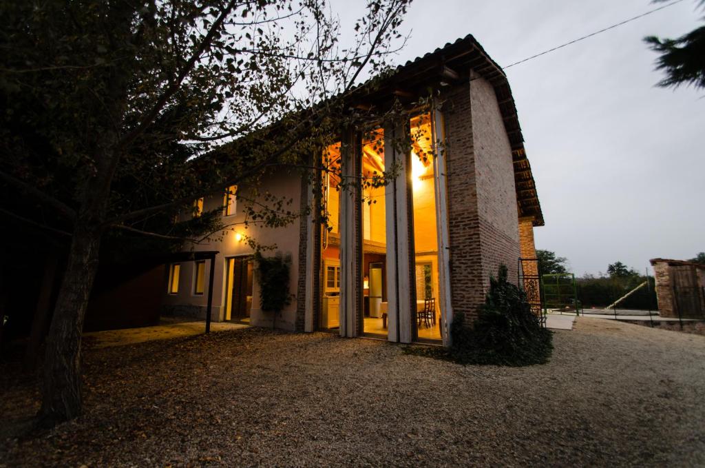 Budova, v ktorej sa ubytovanie bed & breakfast nachádza