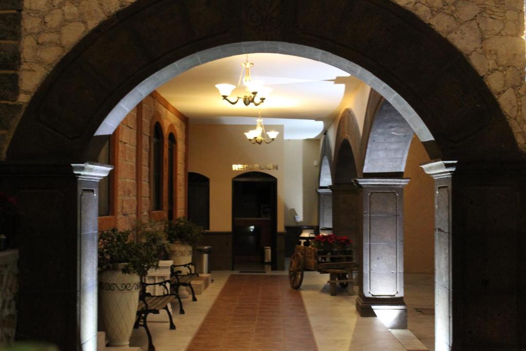 Posezení v ubytování Hotel Villa Bernal