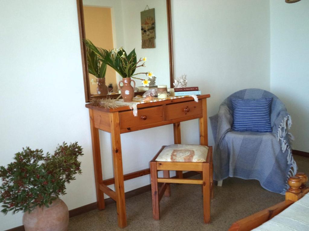 Część wypoczynkowa w obiekcie Antonios Apartments Stegna