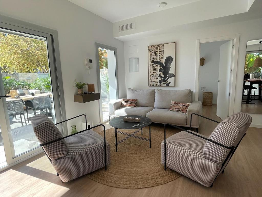 Paraiso Verde Apartment Javea - mit großem Garten und Pool