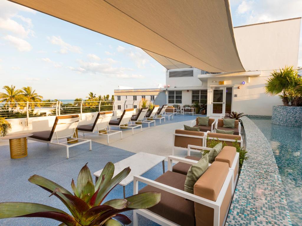 Balkón nebo terasa v ubytování Clevelander Hotel