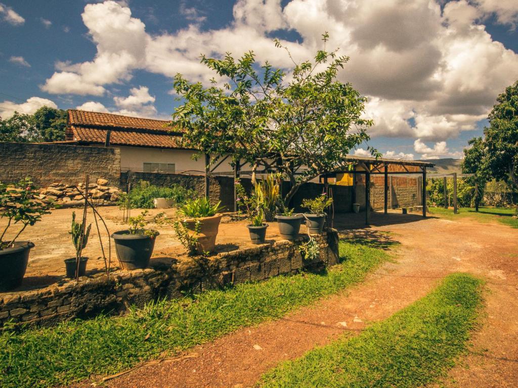 Zahrada ubytování Pousada Veadeiros - Alto Paraiso de Goiás