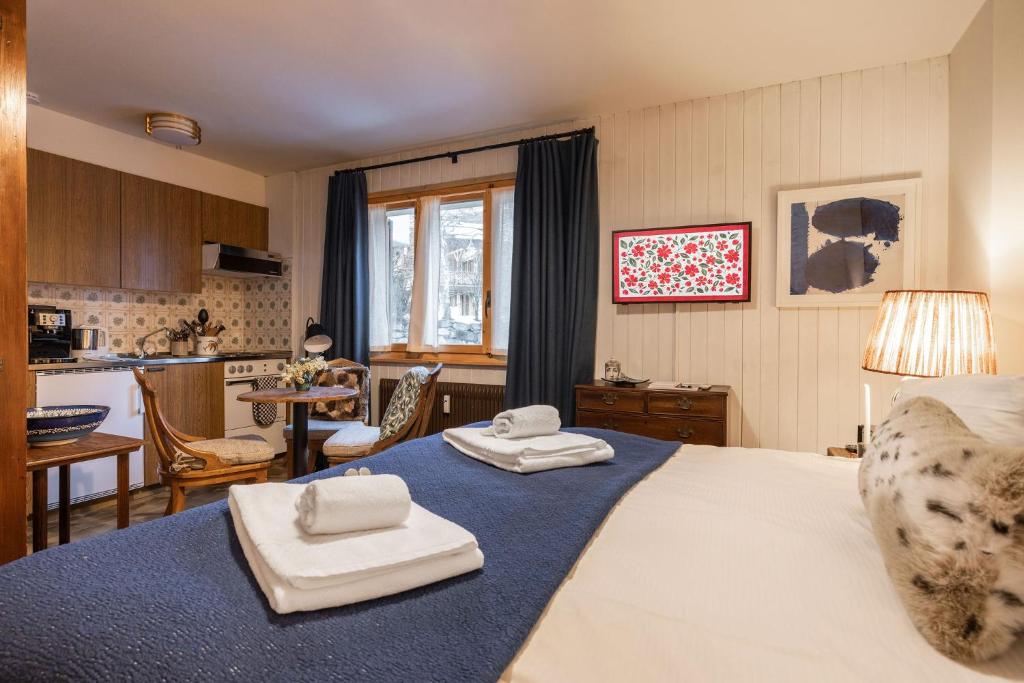 La Ruinette-Cosy studio in Verbier centre