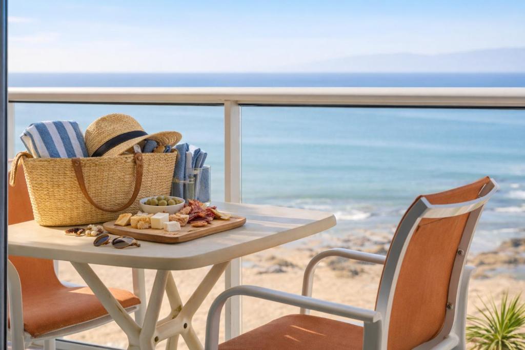 Appartement une chambre avec vue sur la baie des Sables 4 personnes
