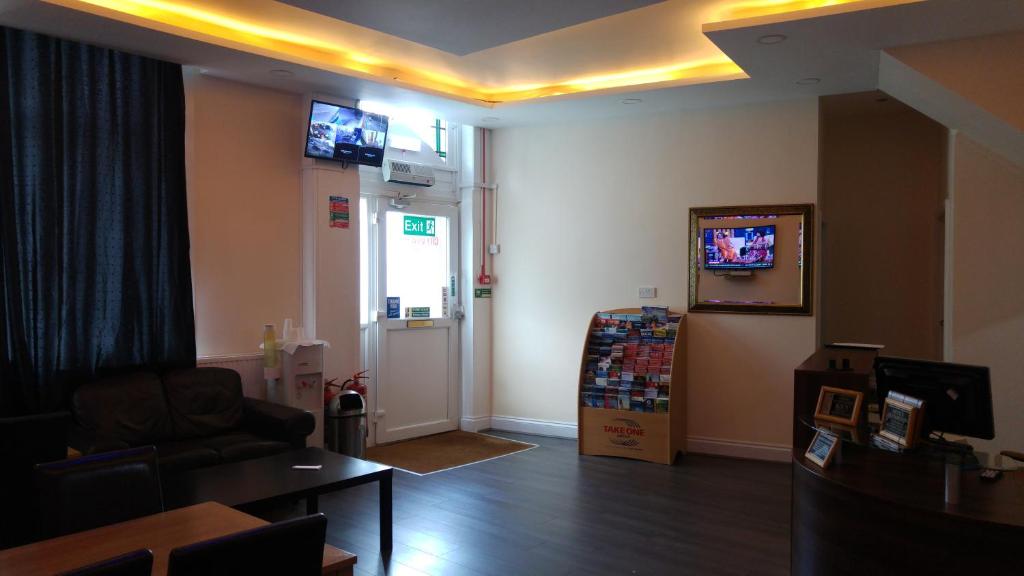 TV a/nebo společenská místnost v ubytování City View Hotel Stratford