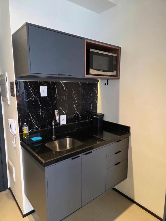 Studio 16th floor air conditioning 100m Allianz with rotating garage