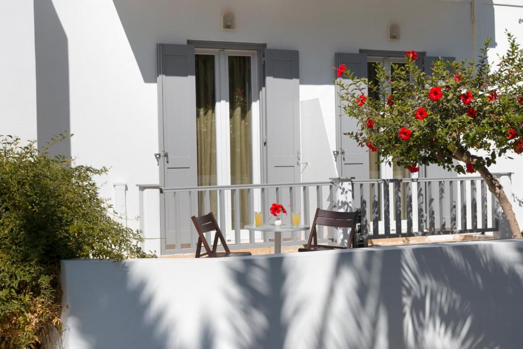 Balkón nebo terasa v ubytování Francoise Hotel