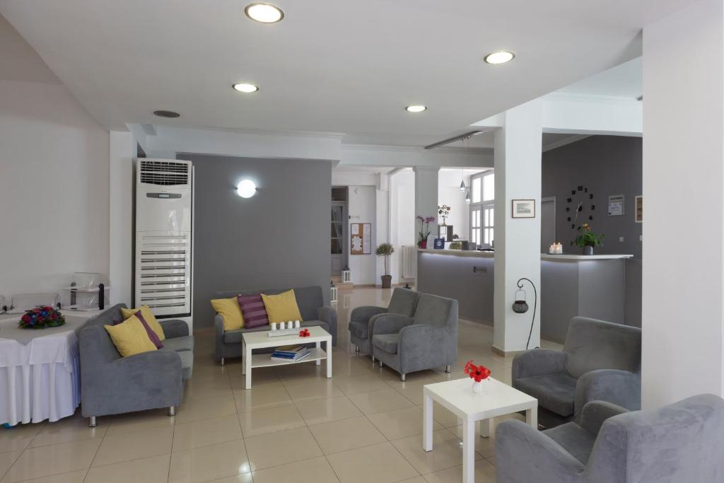 Posezení v ubytování Francoise Hotel