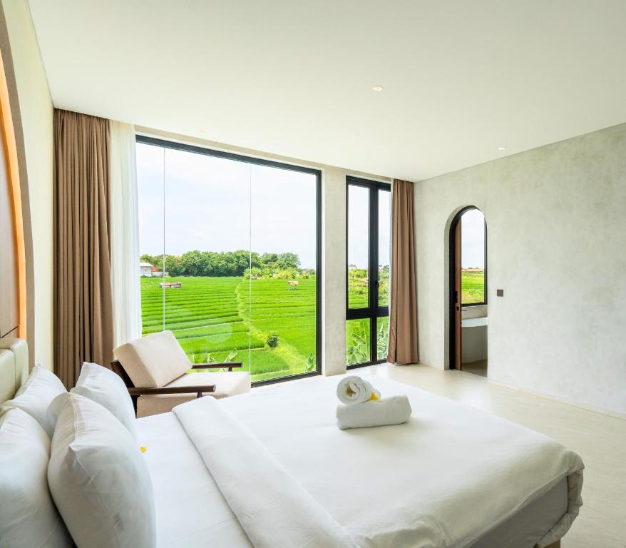 Casa Alden - 3BR Infinity Pool with Ricefield View（ケロボカン）：（最新料金：2026年）