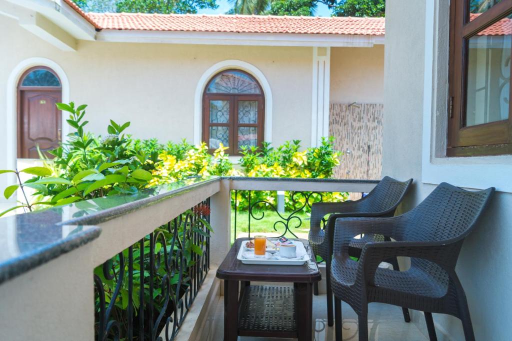 Balkón nebo terasa v ubytování Jacks Resort