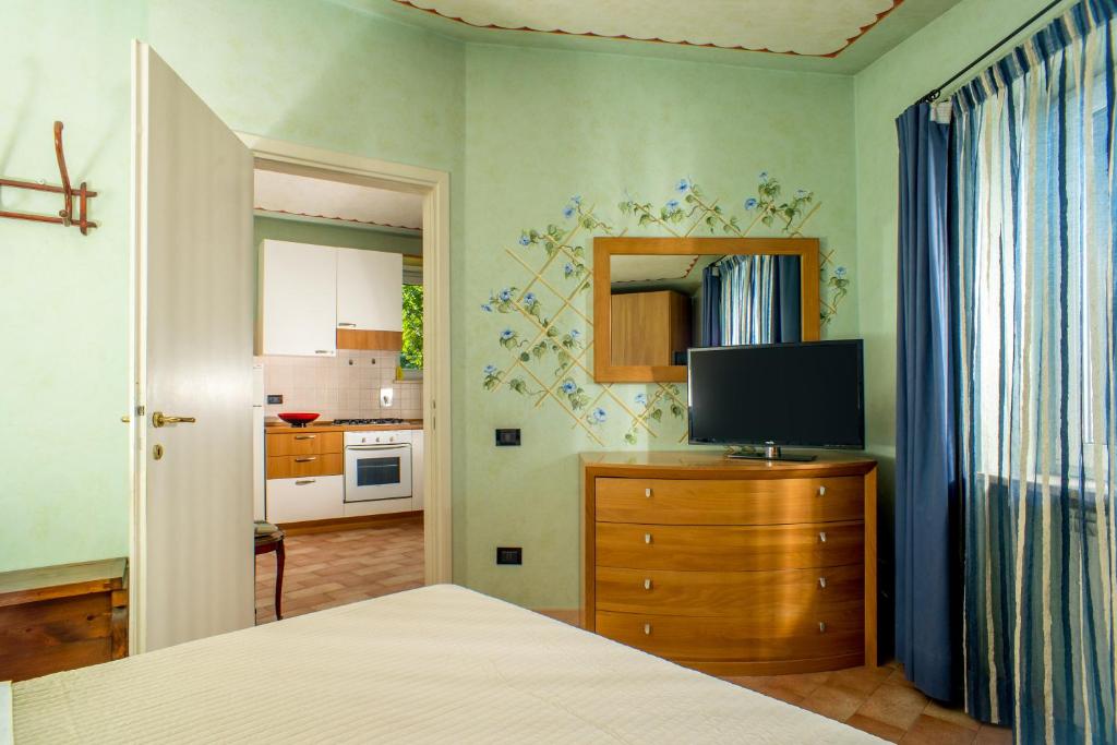 Köök või kööginurk majutusasutuses Residence Verdeborgo