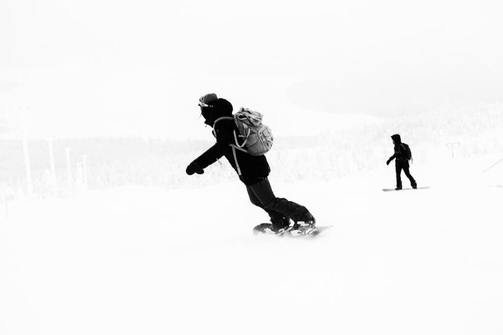 Ski-Inn Hotel Pyhätunturi v zimě