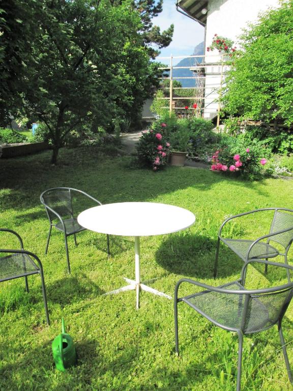 Zahrada ubytování B&B Am Büel