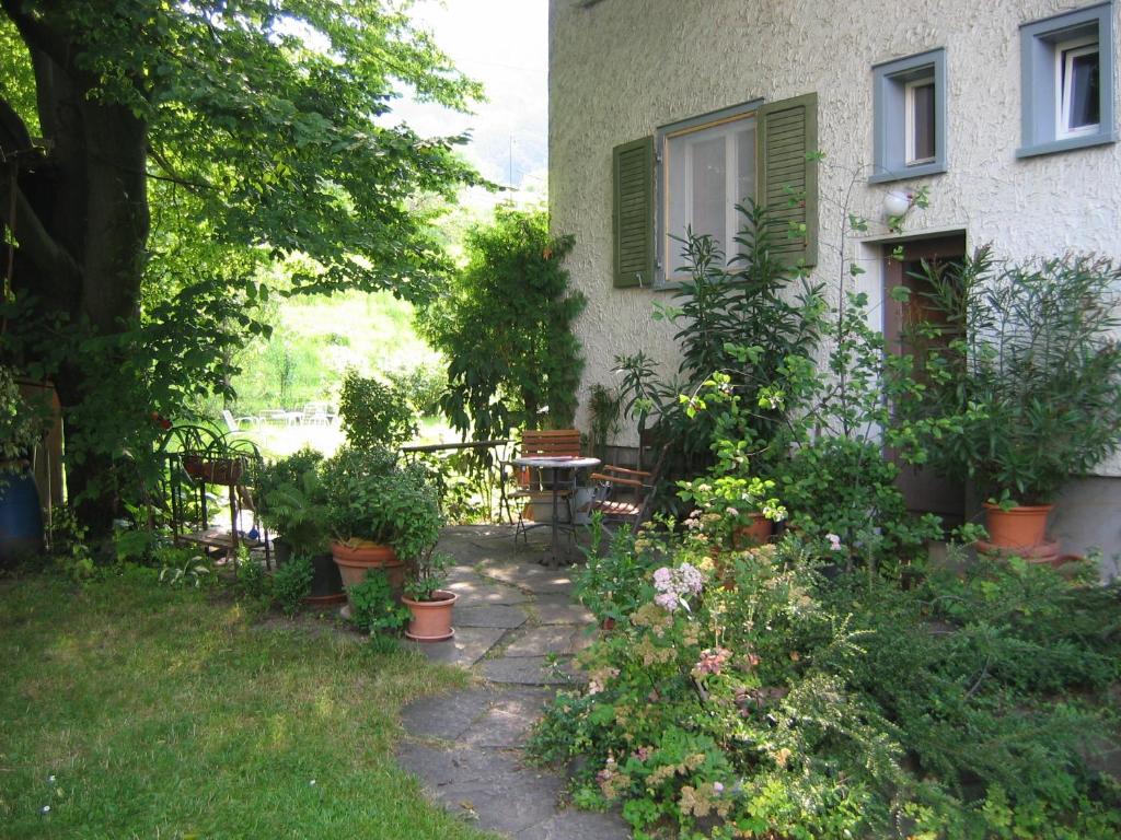 Zahrada ubytování B&B Am Büel