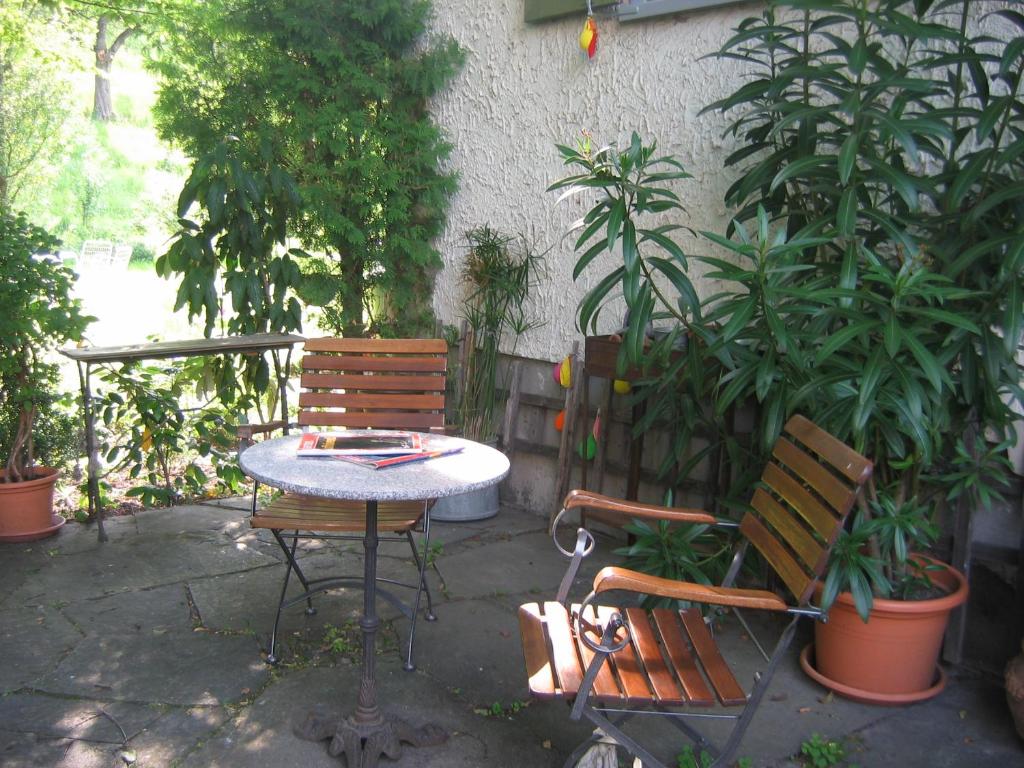 Zahrada ubytování B&B Am Büel