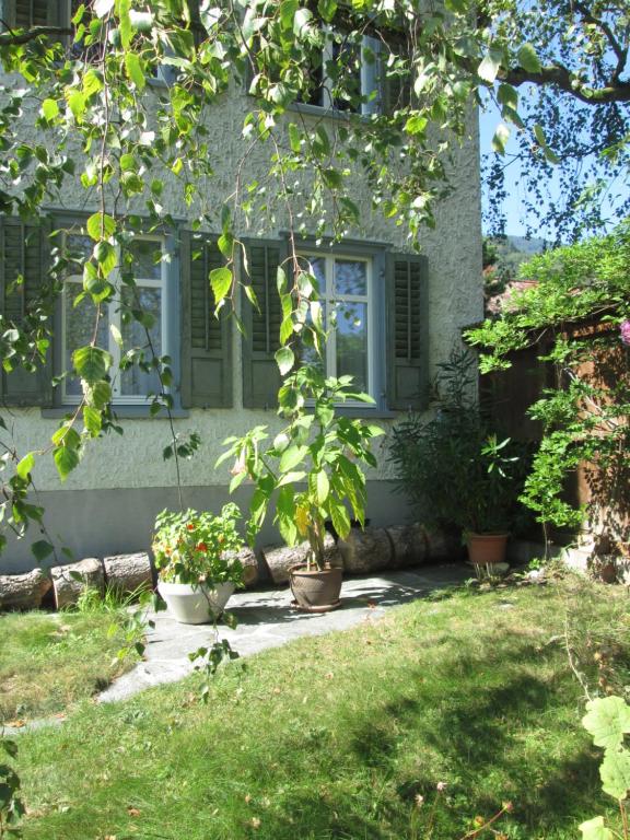 Zahrada ubytování B&B Am Büel