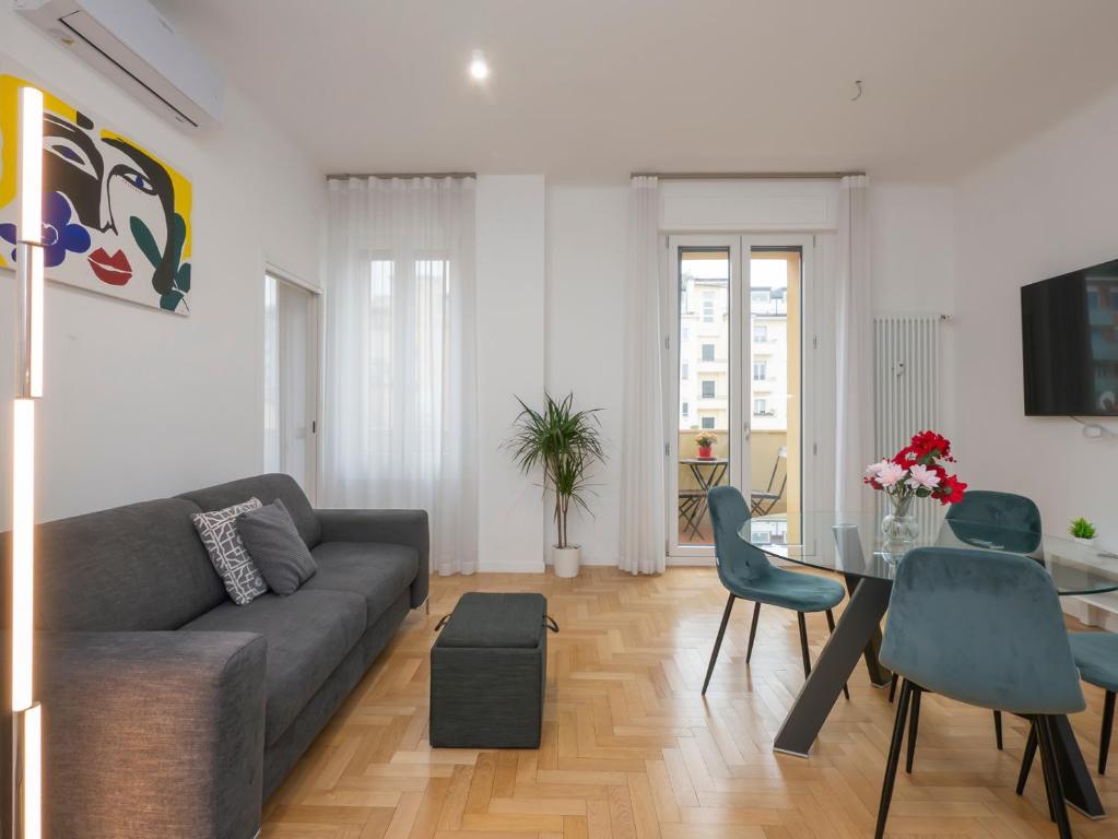 I-Host - Bright 1BR with Balcony in Milan