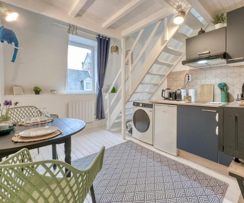 Dapur atau dapur kecil di Le Duplex Cosy