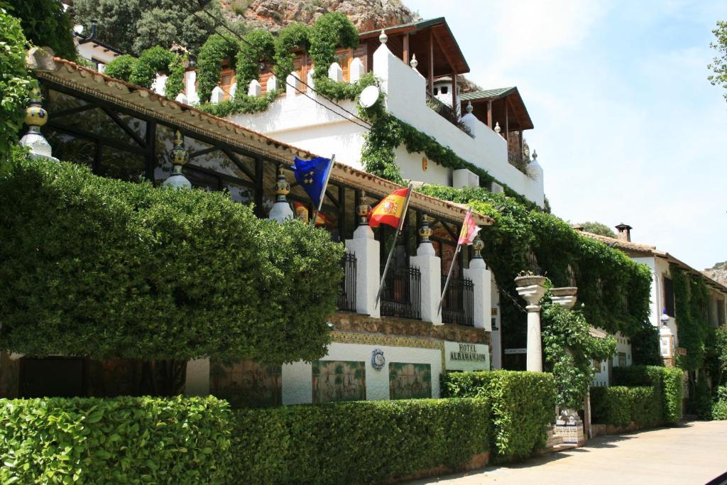Zahrada ubytování Hotel Rural Albamanjon