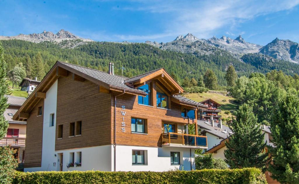 Nespecifikovaný výhled na hory nebo výhled na hory při pohledu z apartmánu