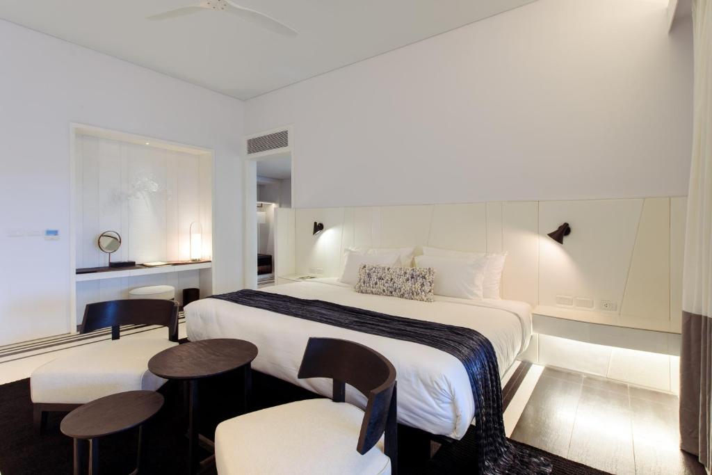 Postel nebo postele na pokoji v ubytování Veranda Pool Villas & Suite