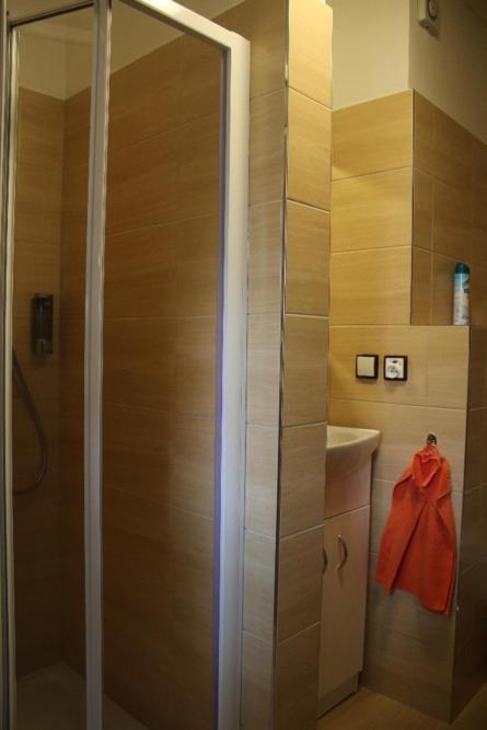 Koupelna v ubytování Hotel Pod Radnicí